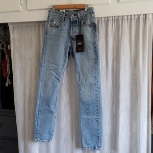 Levi's 501 Skinny Jeans 25x30